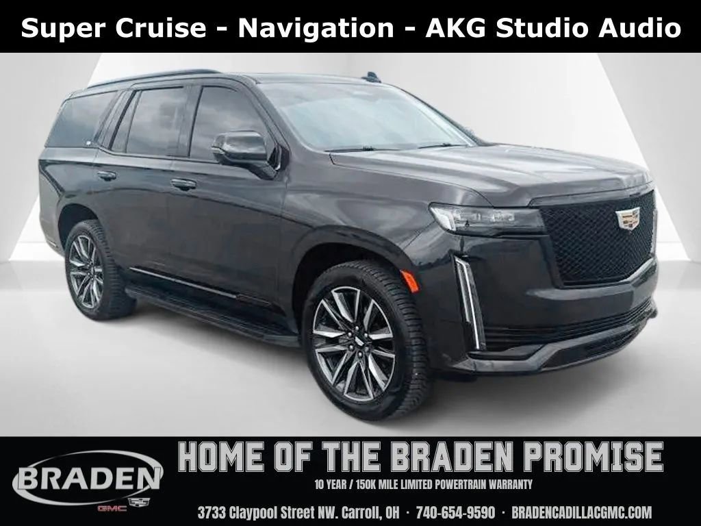 Used 2022 Cadillac Escalade Sport w/ LPO, Floor Liner Package