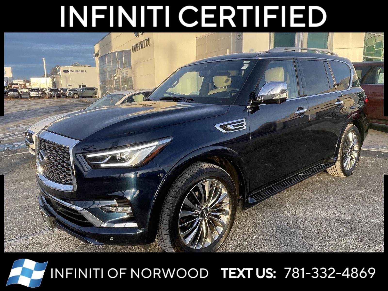 Certified 2021 INFINITI QX80 Sensory w/ All-Season Package