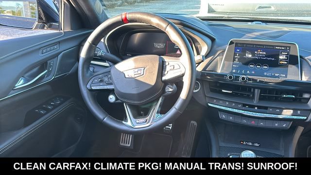 Used 2025 Cadillac CT4 V Blackwing w/ Climate Package RWD image 9