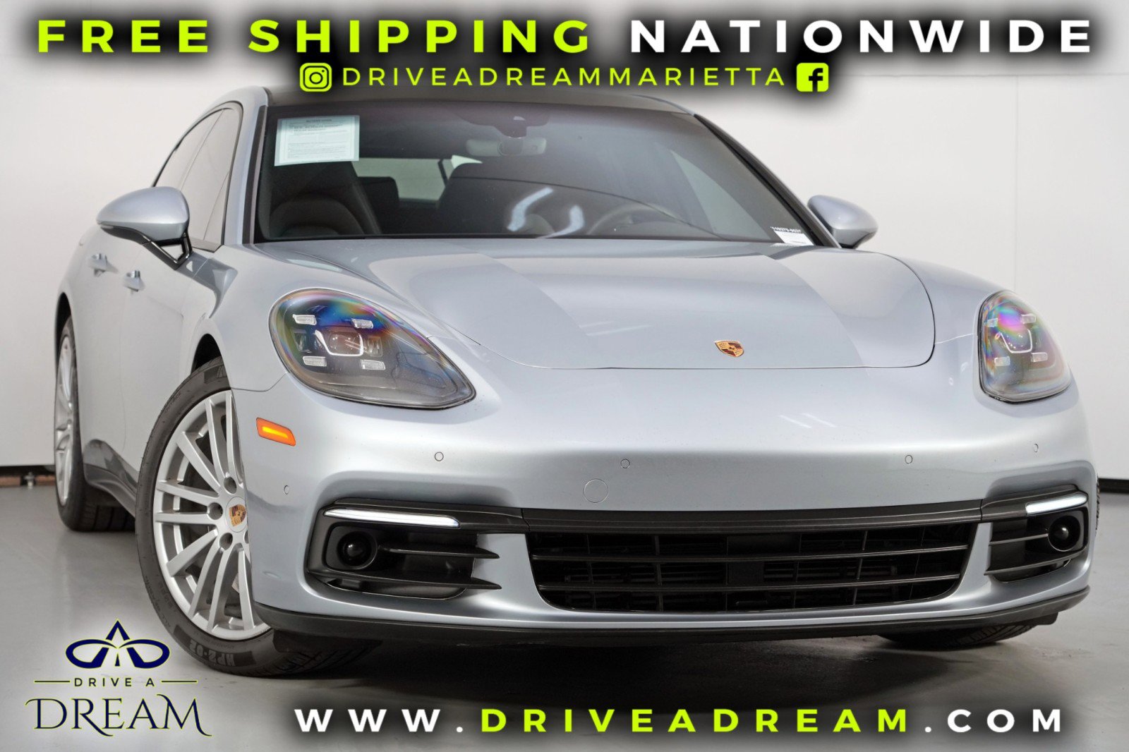 Used 2018 Porsche Panamera 4 AWD/4WD image 2