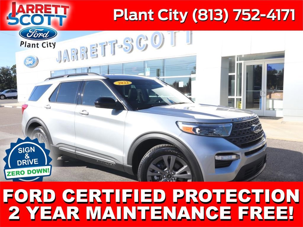 Used 2022 Ford Explorer XLT w/ Equipment Group 202A RWD video 1
