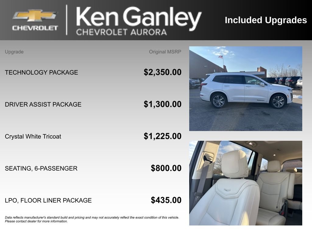 Used 2024 Cadillac XT6 Premium Luxury w/ Technology Package image 6