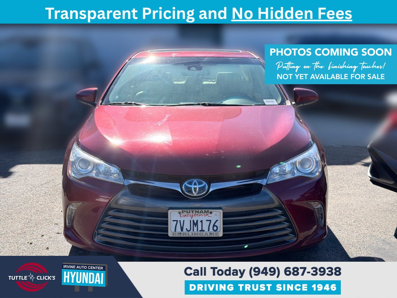 Used 2017 Toyota Camry XLE