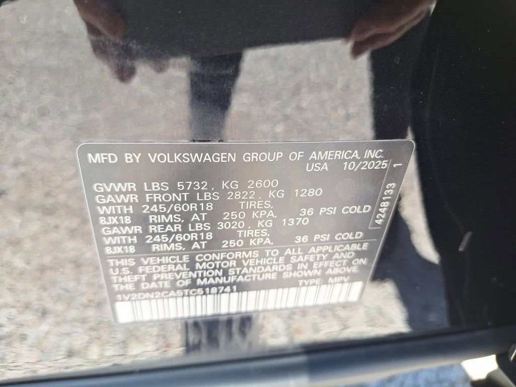 New 2026 Volkswagen Atlas SE image 27