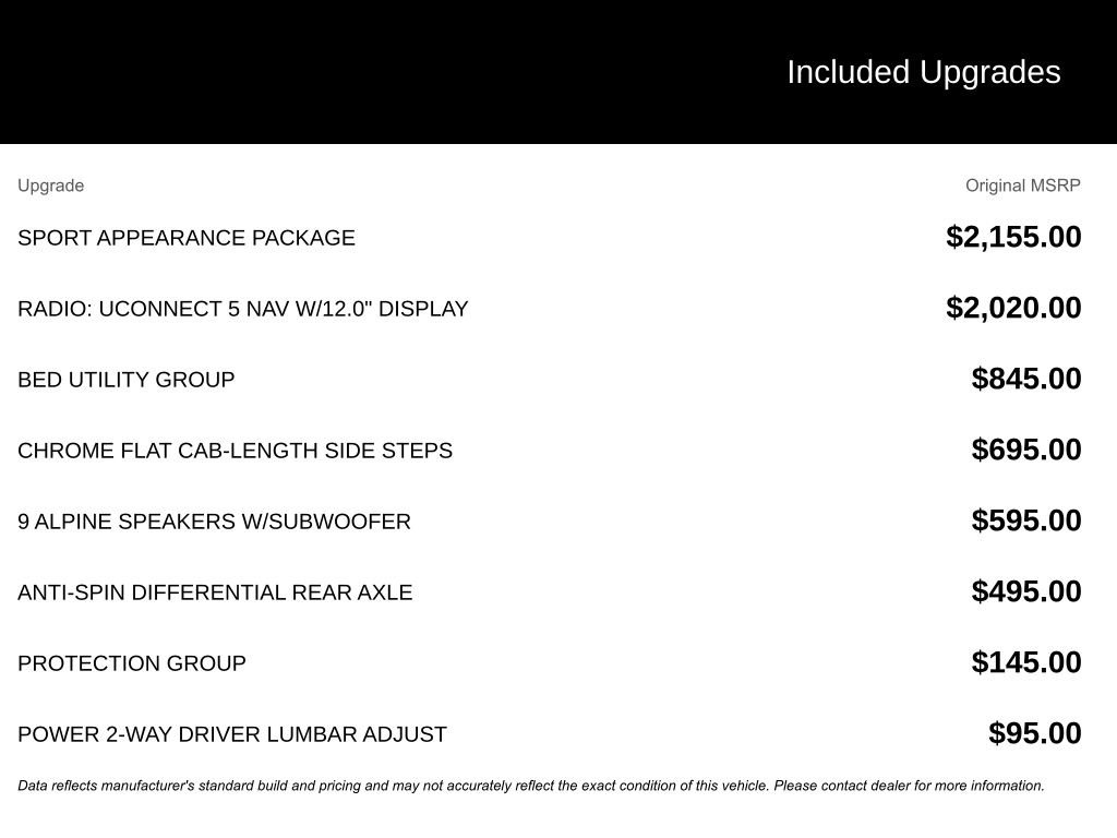 Used 2024 RAM 2500 Big Horn w/ Sport Appearance Package image 5