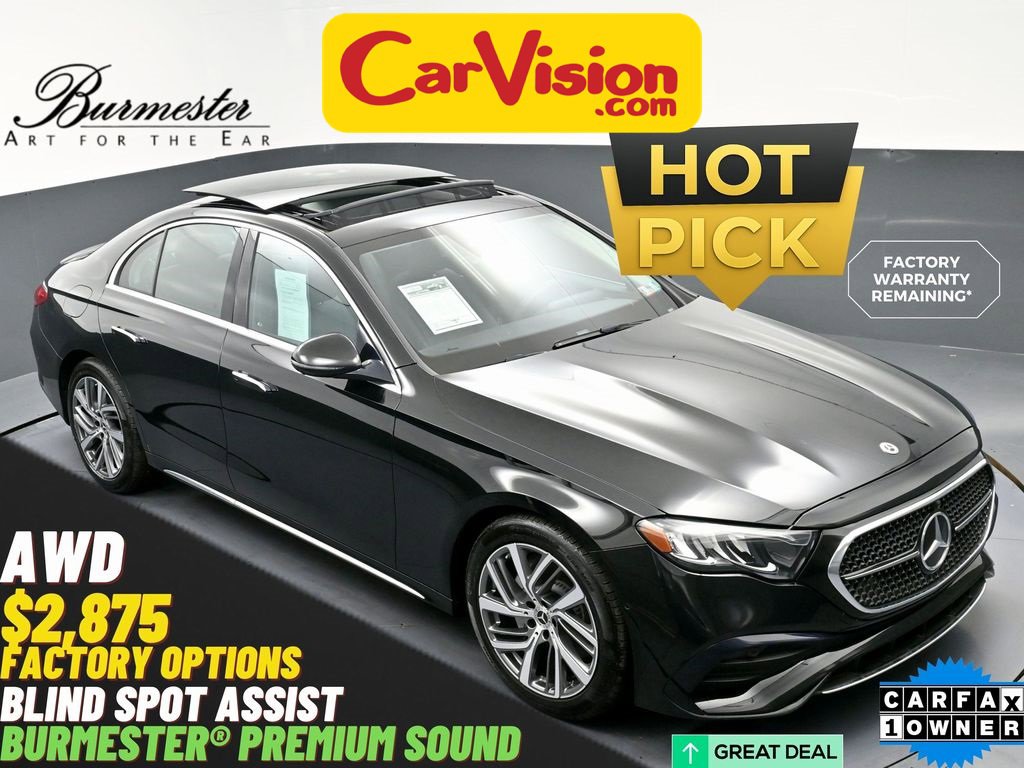 Used 2024 Mercedes-Benz E 350 4MATIC Sedan video 1