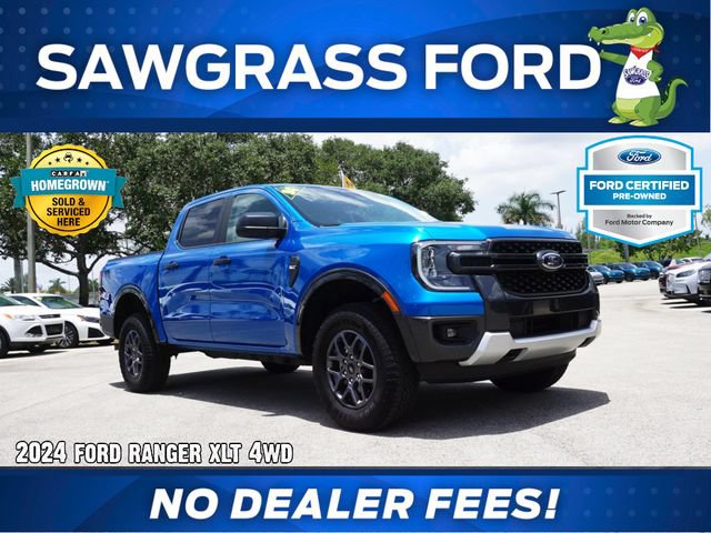 Certified 2024 Ford Ranger XLT w/ Trailer Tow Package