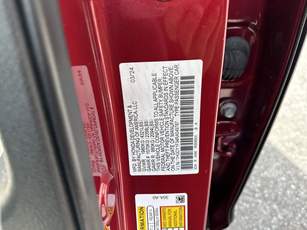 Used 2024 Honda Accord EX image 60