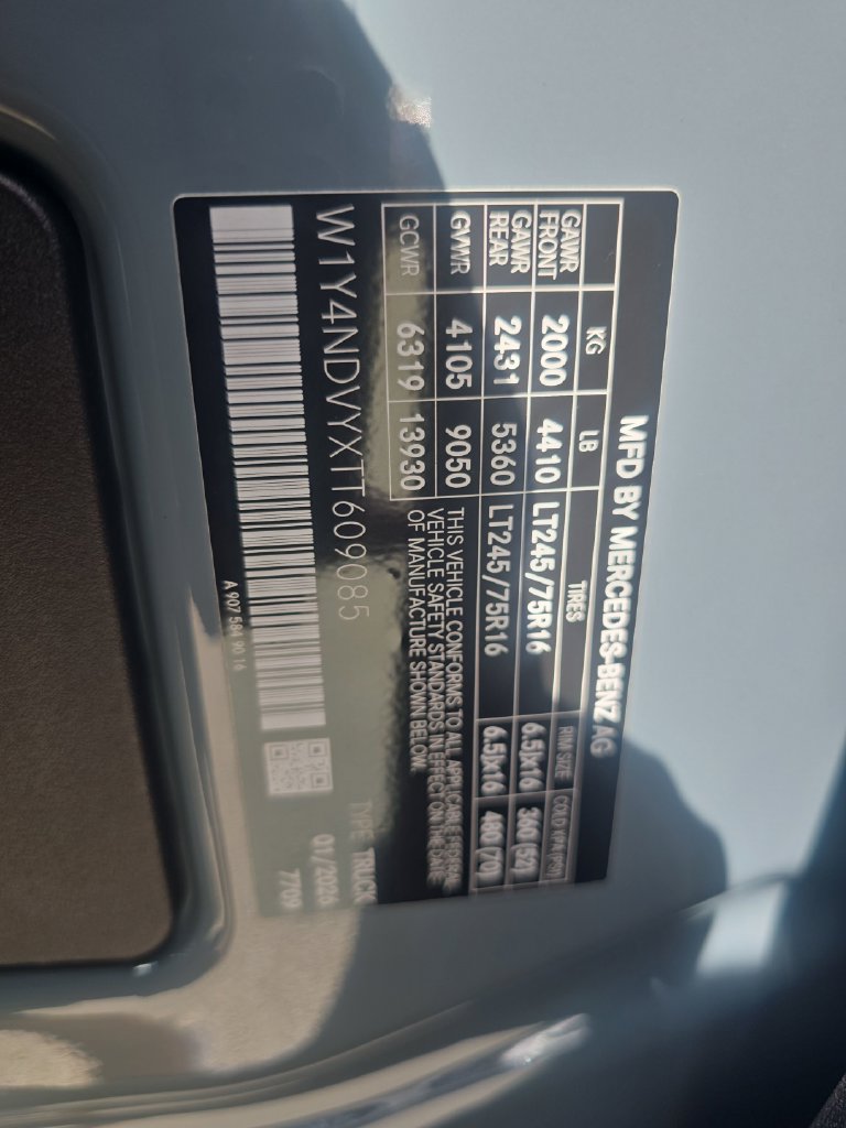 New 2026 Mercedes-Benz Sprinter 2500 image 27