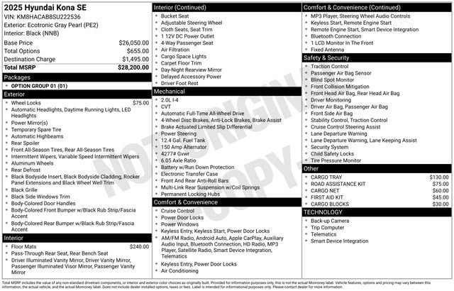 Used 2025 Hyundai Kona SE image 31