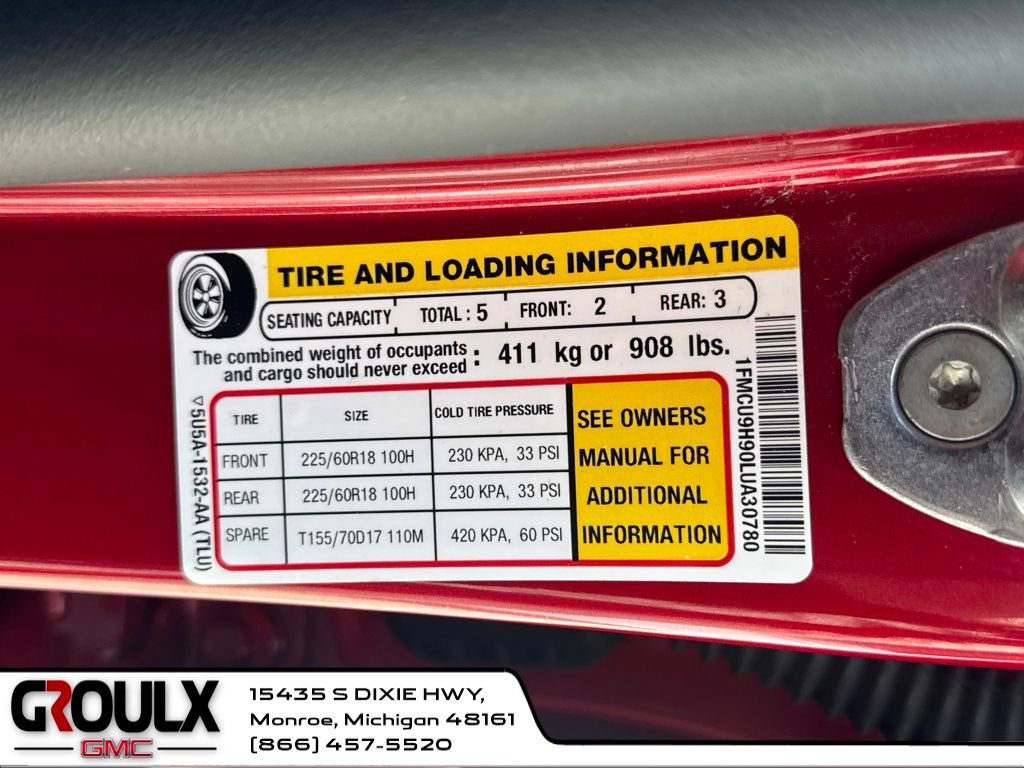 Used 2020 Ford Escape SEL image 30