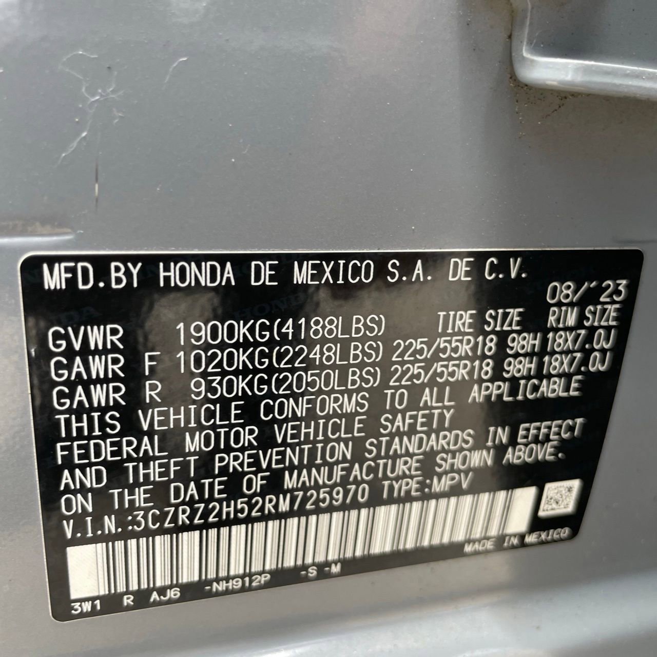 Used 2024 Honda HR-V Sport image 29