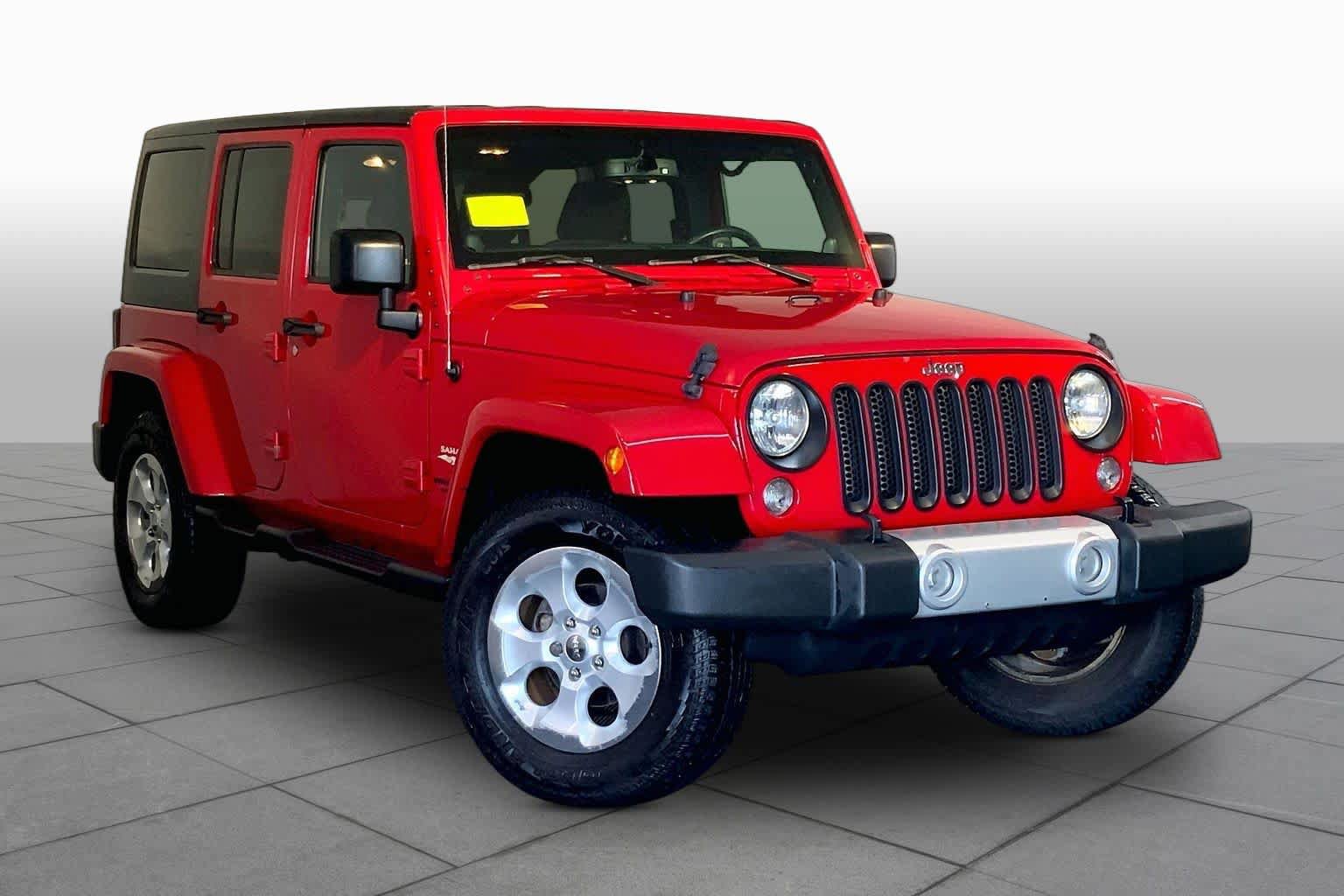 Used 2014 Jeep Wrangler Unlimited Sahara w/ Dual Top Group AWD/4WD image 2