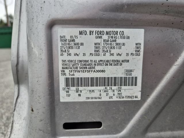 Used 2015 Ford F150 Platinum w/ Equipment Group 701A Luxury AWD/4WD image 25
