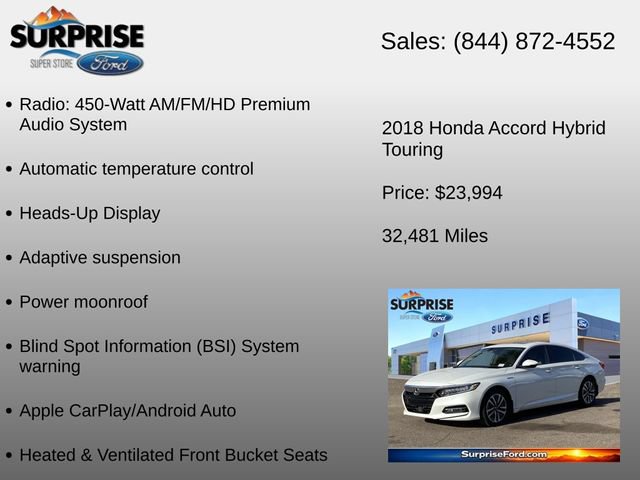 Used 2018 Honda Accord Touring image 12