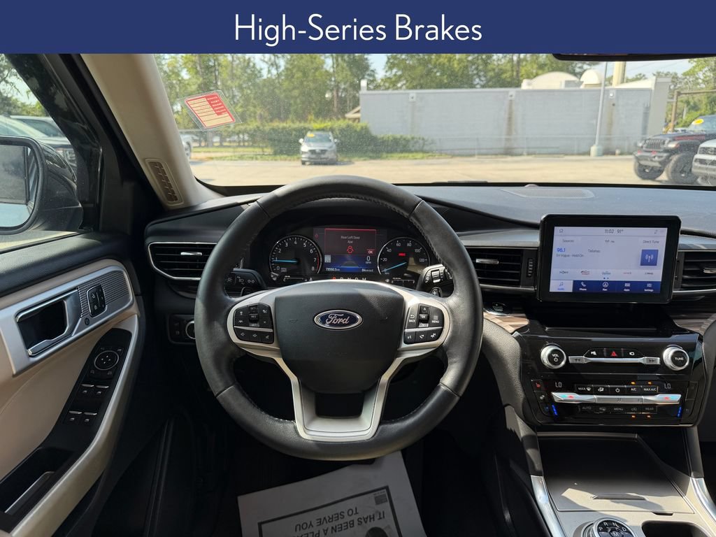 Used 2021 Ford Explorer Limited w/ Hybrid Equipment Group 310A AWD/4WD image 11