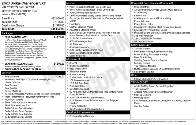 Used 2023 Dodge Challenger SXT w/ Plus Package image 23