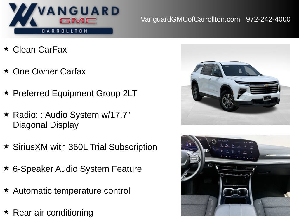 Used 2025 Chevrolet Traverse LT AWD/4WD image 6