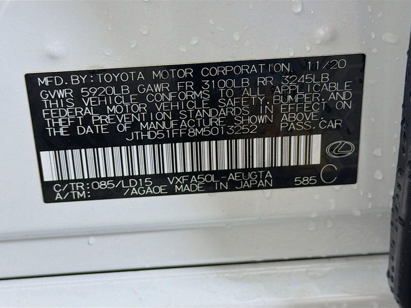 Used 2021 Lexus LS 500 RWD image 36