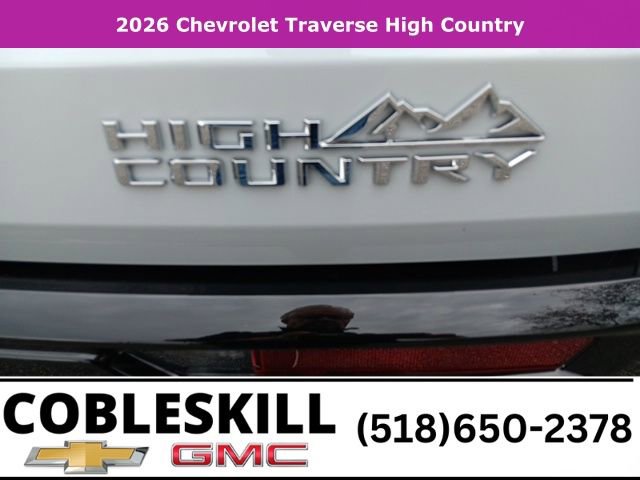 New 2026 Chevrolet Traverse High Country w/ LPO, Floor Liner Package image 5
