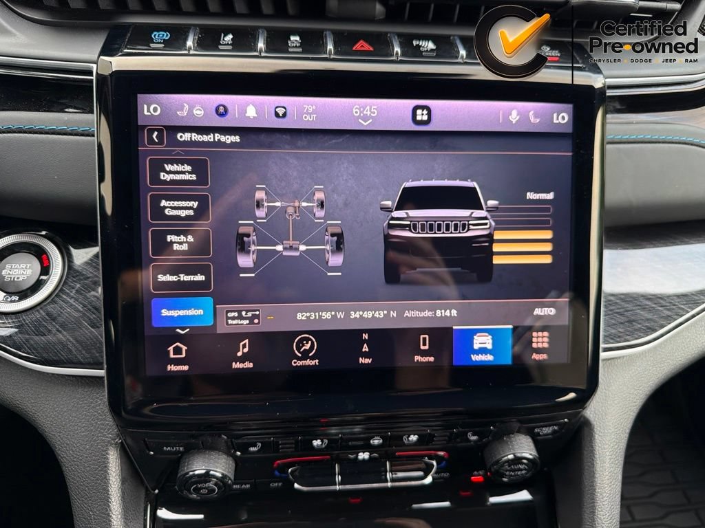 Certified 2022 Jeep Grand Cherokee Trailhawk w/ Advanced Protech Group II AWD/4WD image 99