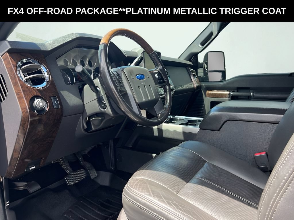 Used 2013 Ford F350 Platinum w/ FX4 Off Road Pkg AWD/4WD image 3
