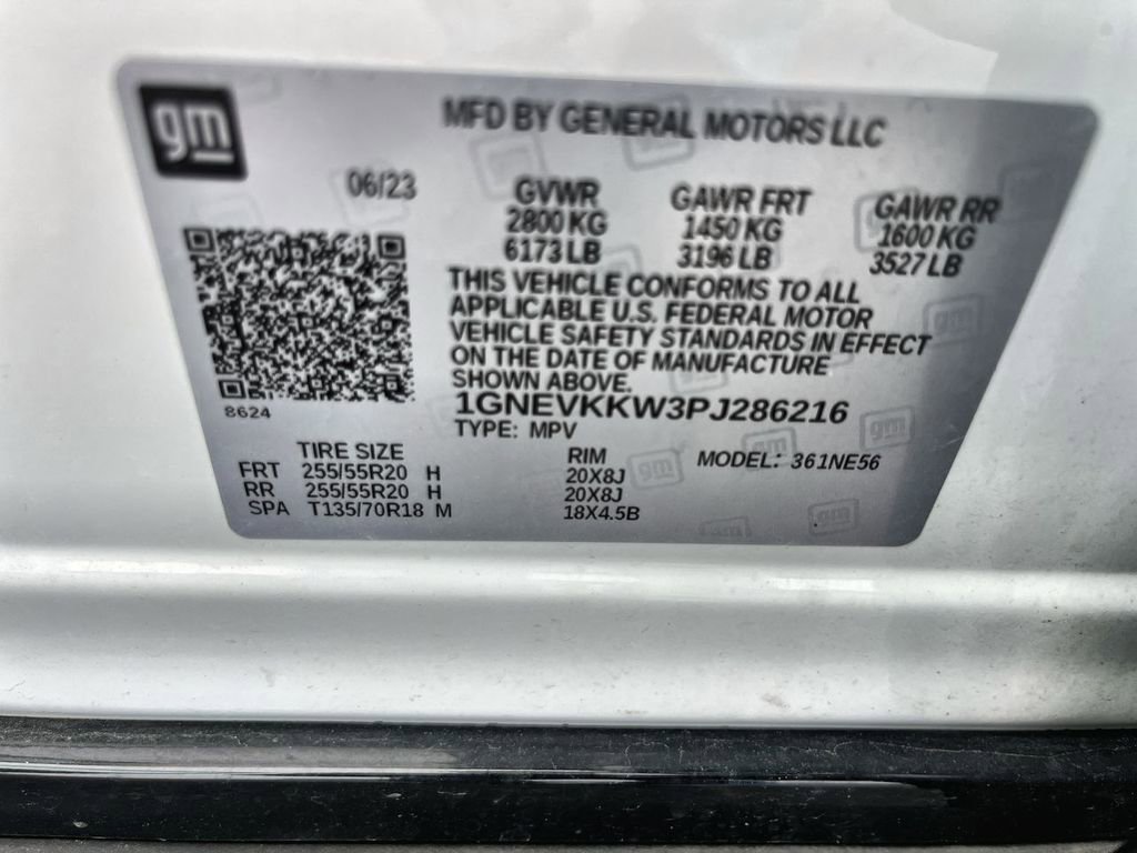 Certified 2023 Chevrolet Traverse Premier w/ Redline Edition AWD/4WD image 35