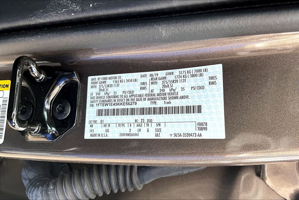 Used 2019 Ford F150 XLT w/ Equipment Group 302A Luxury image 6