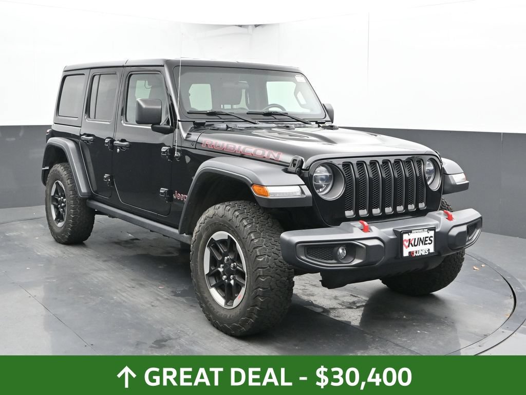 Used 2021 Jeep Wrangler Unlimited Rubicon w/ LED Lighting Group AWD/4WD image 7