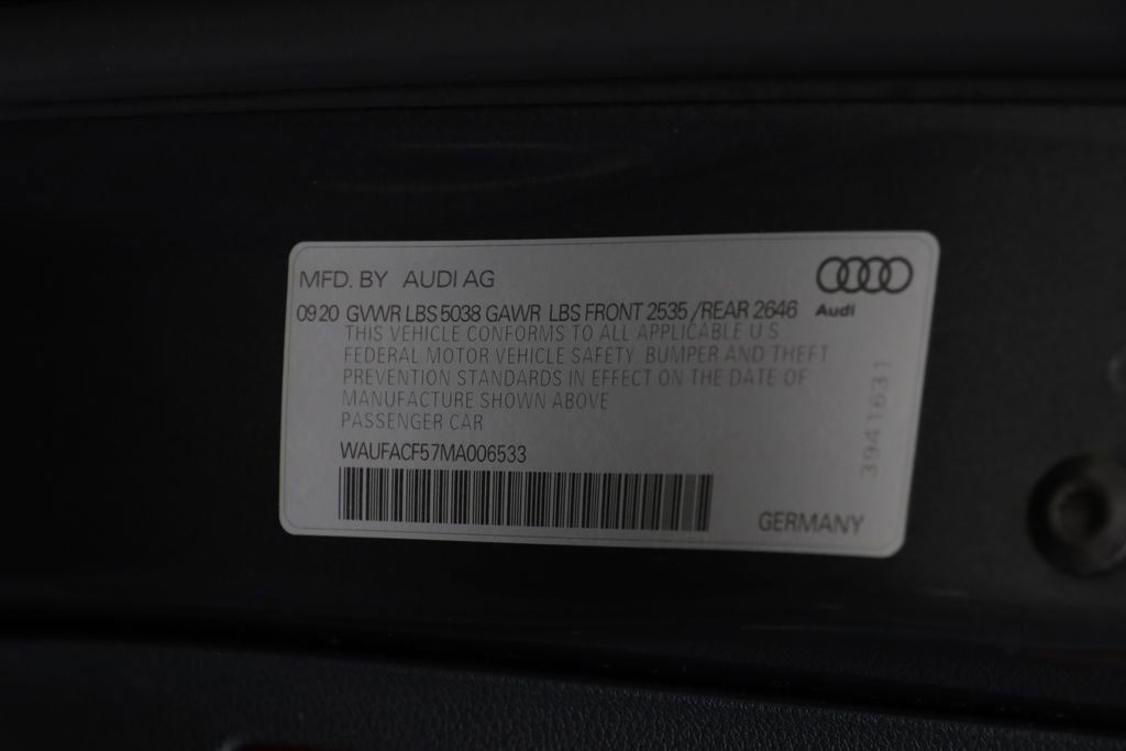 Used 2021 Audi A5 2.0T Premium Plus w/ Premium Plus image 25