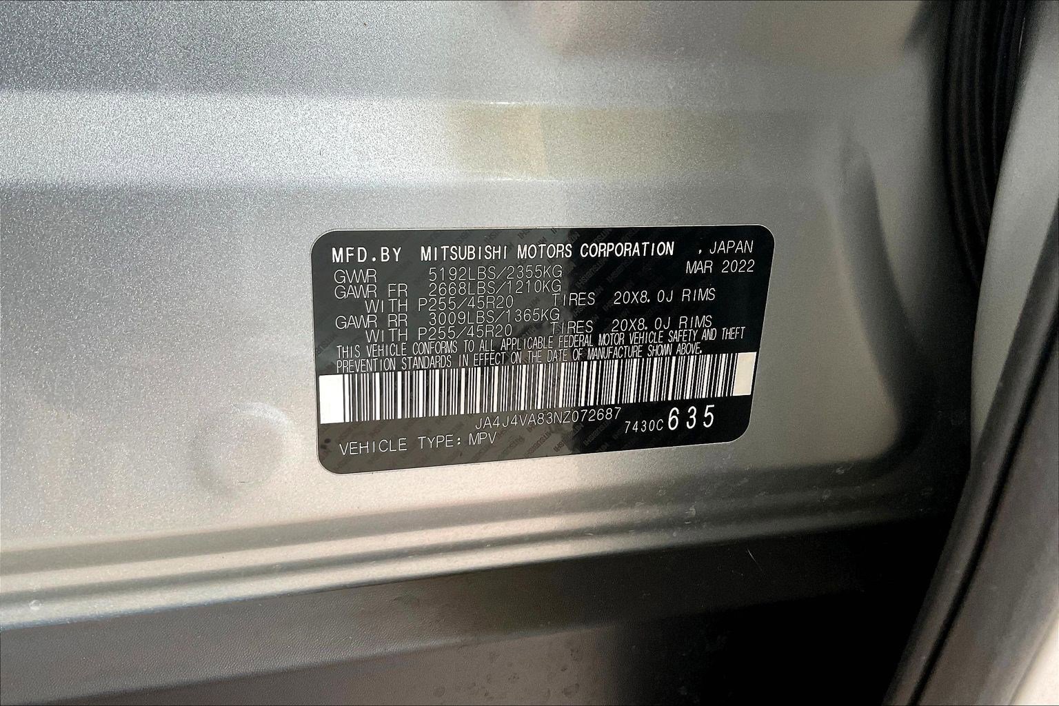 Used 2022 Mitsubishi Outlander SEL AWD/4WD image 18