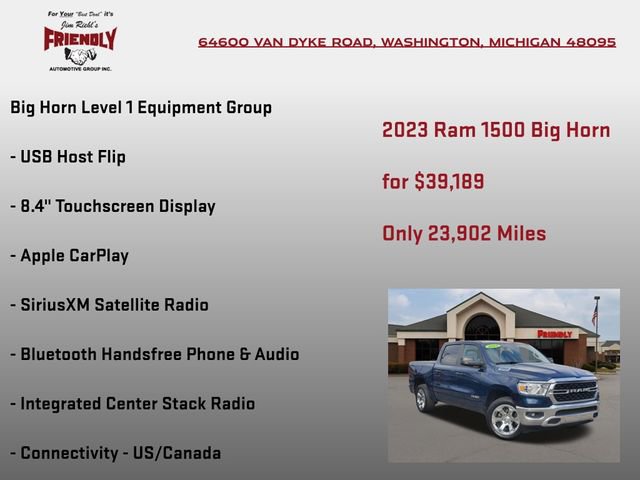 Used 2023 RAM 1500 Big Horn image 11