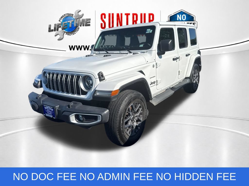 Used 2024 Jeep Wrangler Unlimited Sahara AWD/4WD image 21