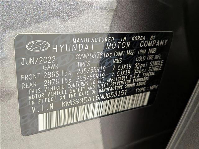 Used 2022 Hyundai Santa Fe SEL Premium AWD/4WD image 27