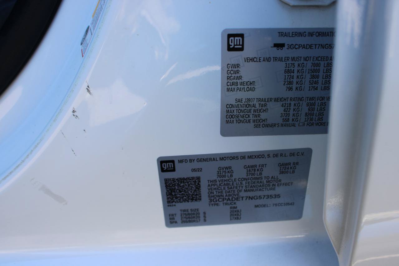 Used 2022 Chevrolet Silverado 1500 RST RWD image 15