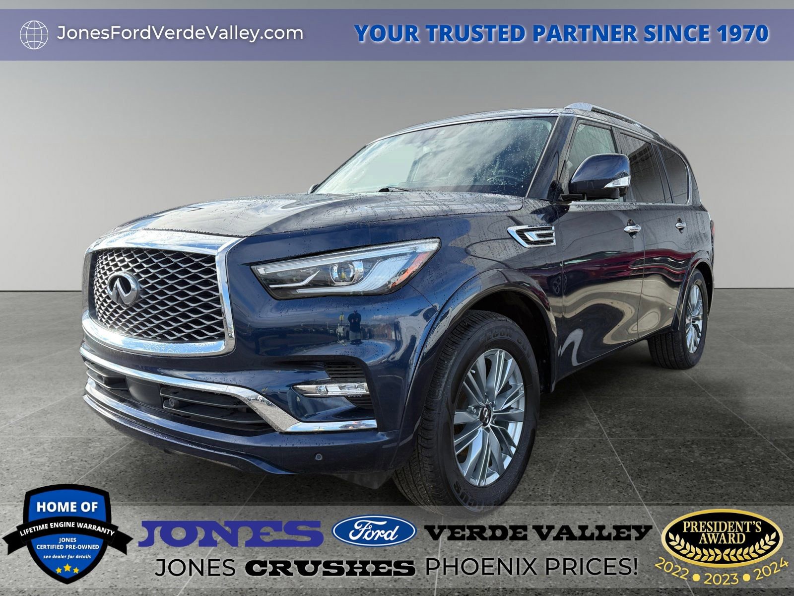 Used 2022 INFINITI QX80 Luxe