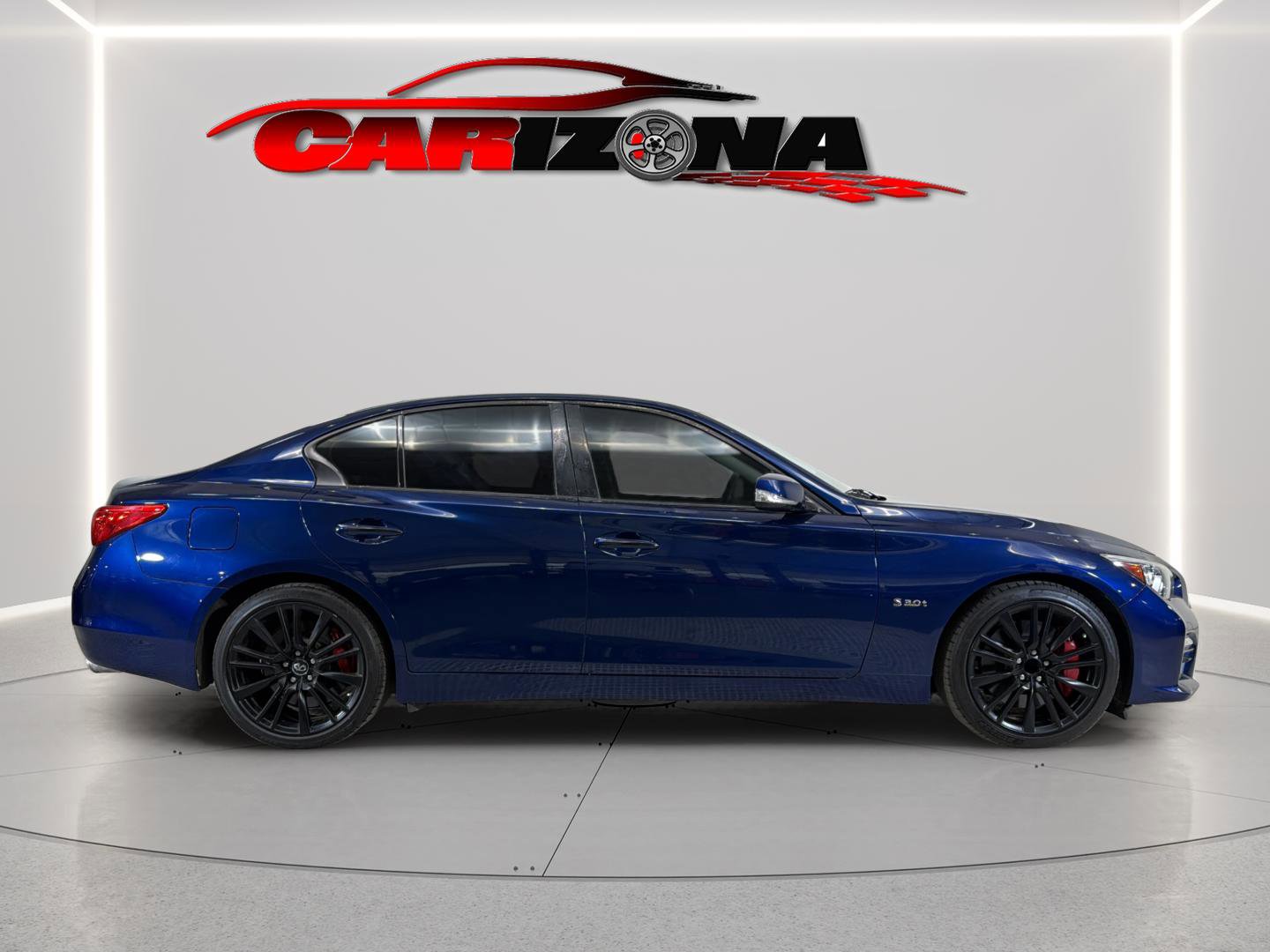 Used 2017 INFINITI Q50 Red Sport 400 RWD image 4