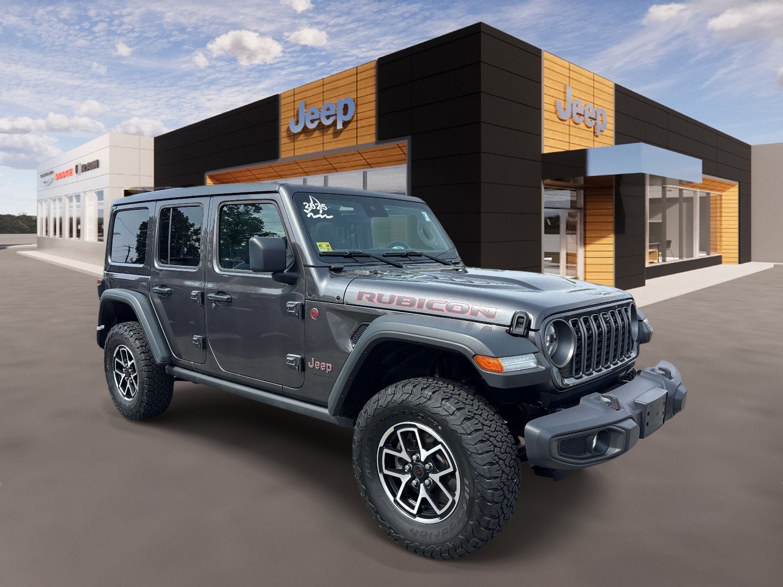 Certified 2025 Jeep Wrangler Unlimited Rubicon w/ Convenience Group AWD/4WD image 1