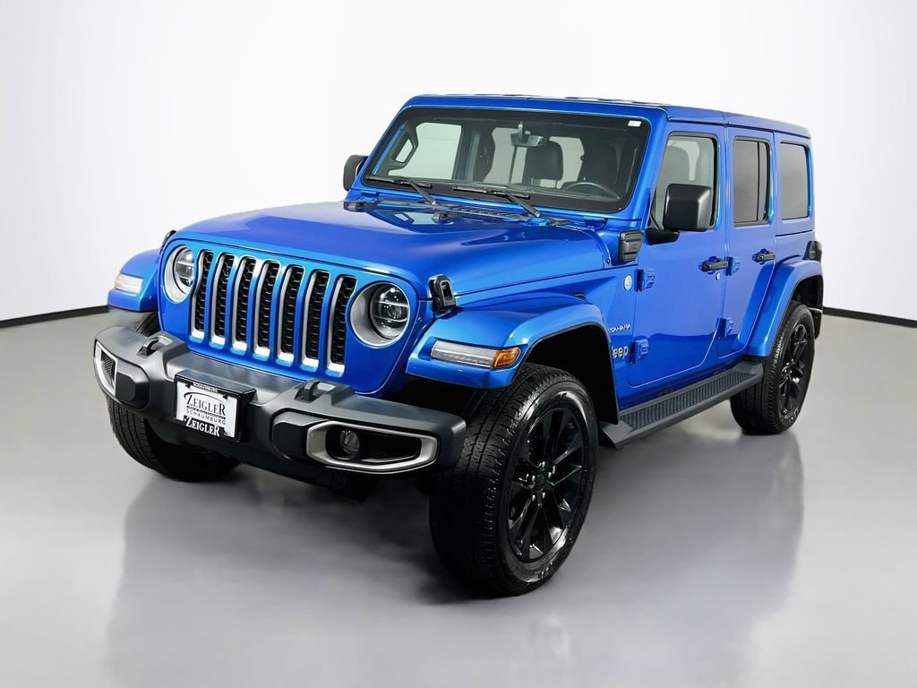 Used 2021 Jeep Wrangler Unlimited Sahara w/ Cold Weather Group AWD/4WD image 3