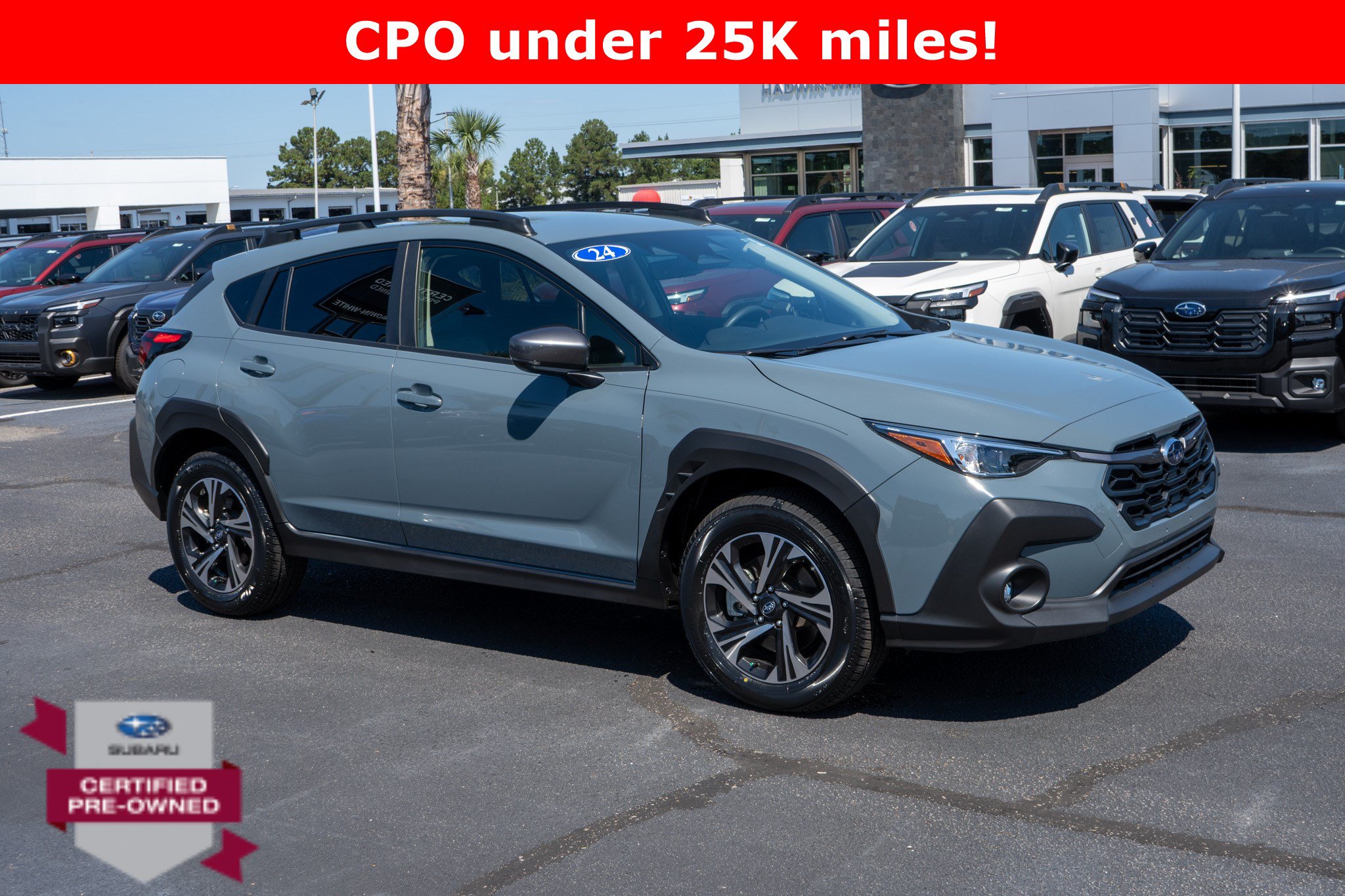 Certified 2024 Subaru Crosstrek 2.0i Premium w/ Crosstrek Mirror Package