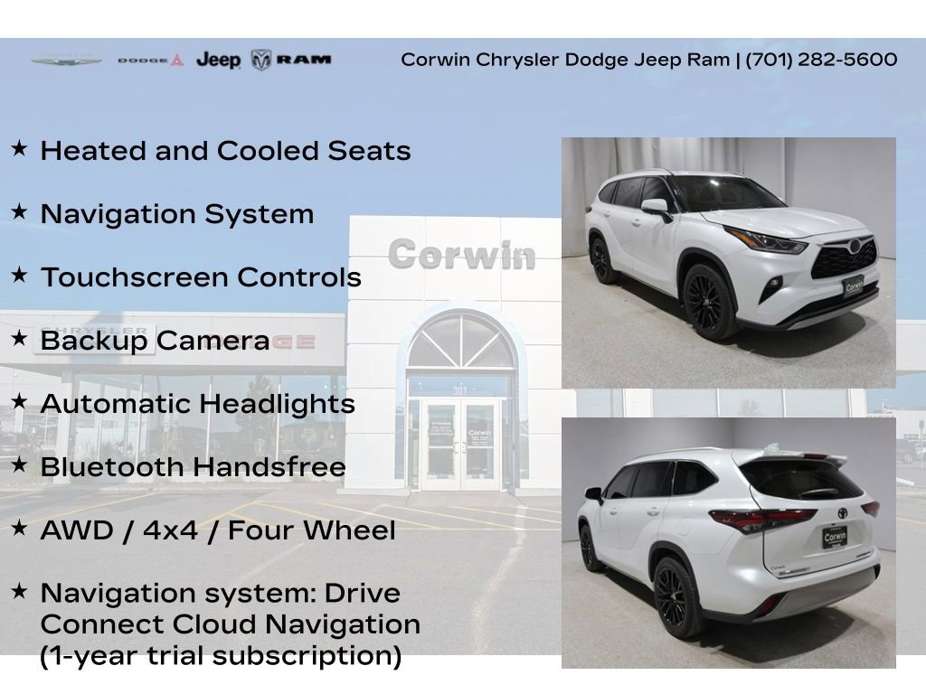 Used 2025 Toyota Highlander Limited AWD/4WD image 8