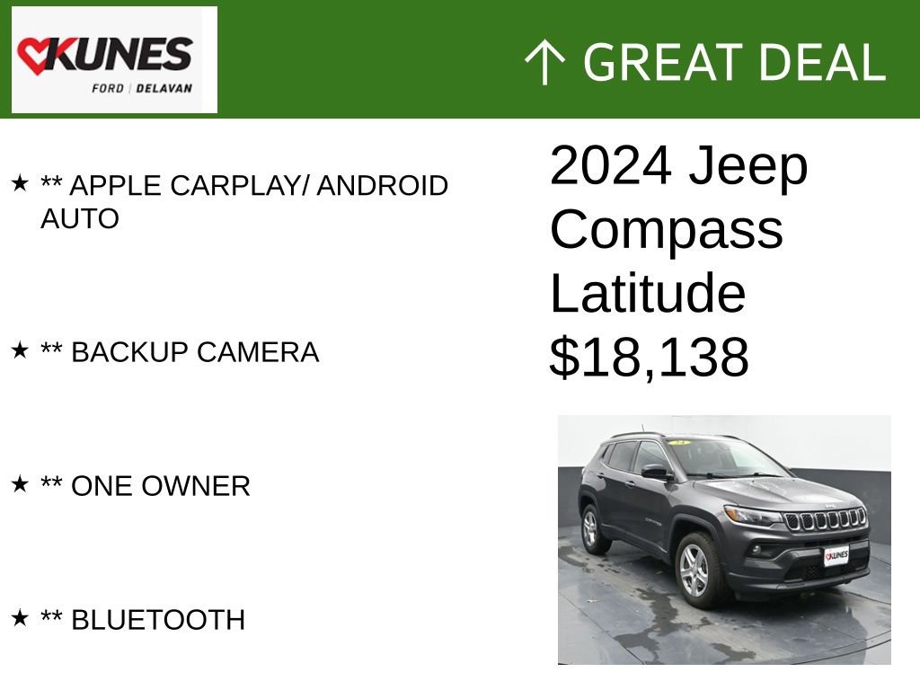 Used 2024 Jeep Compass Latitude image 2