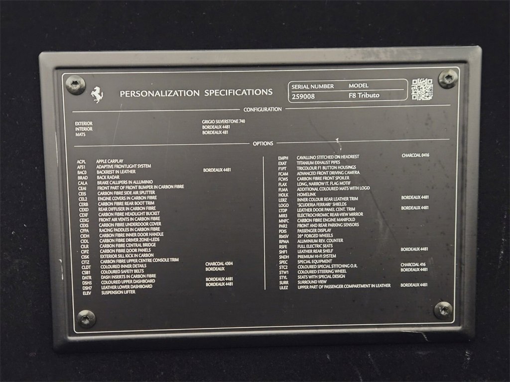 Used 2020 Ferrari F8 Tributo image 28