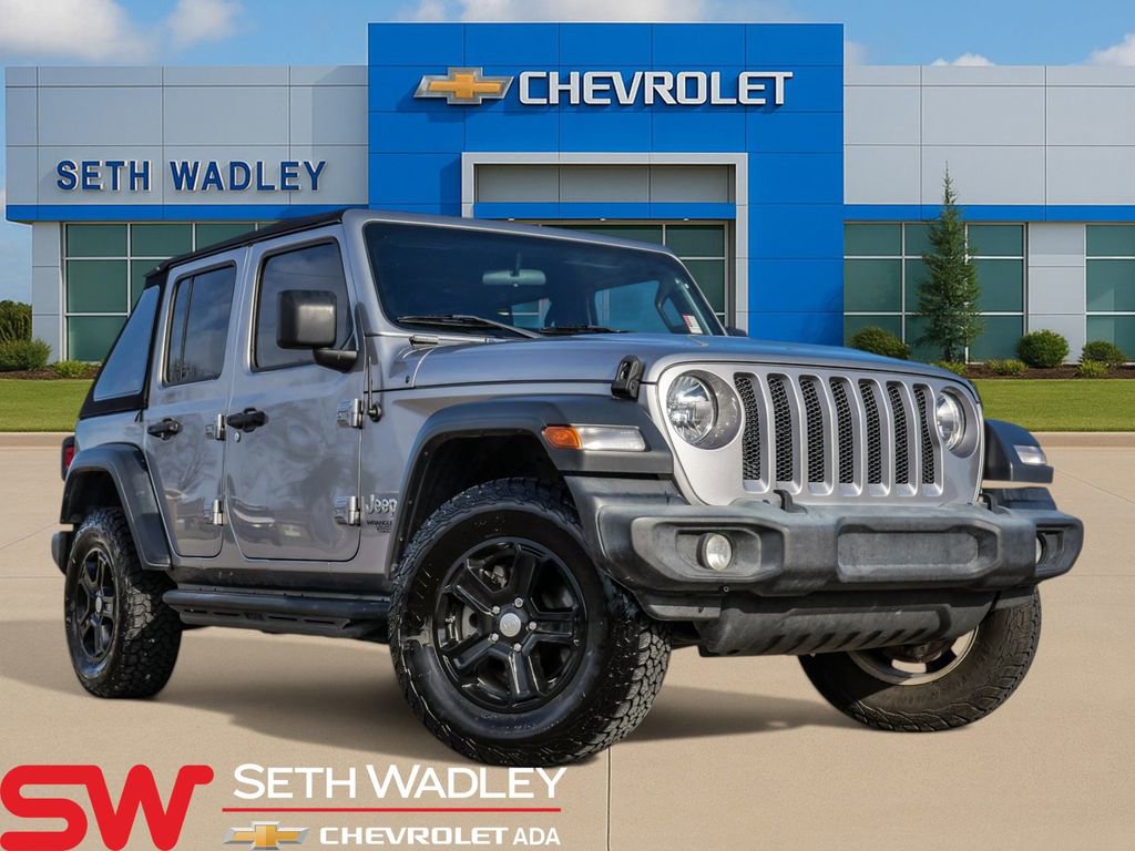 Used 2019 Jeep Wrangler Unlimited Sport S AWD/4WD image 1
