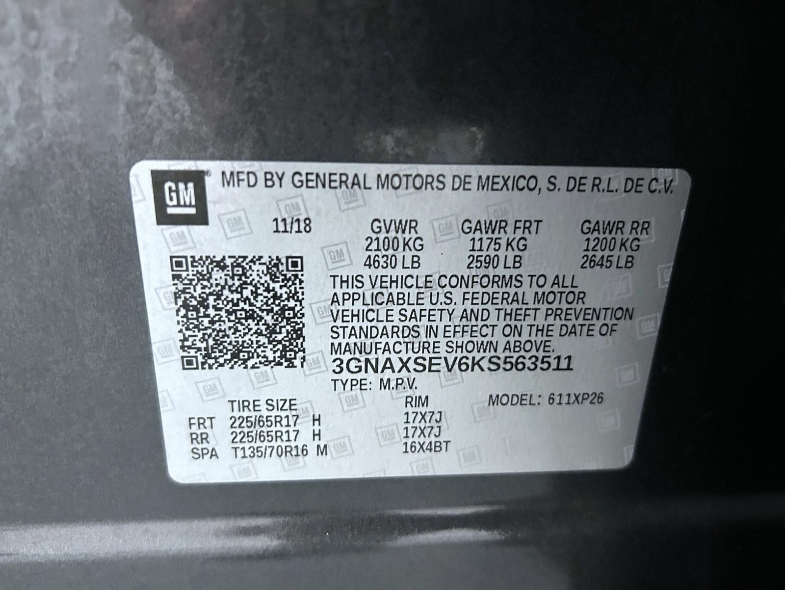 Used 2019 Chevrolet Equinox LS w/ LS Convenience Package AWD/4WD image 25