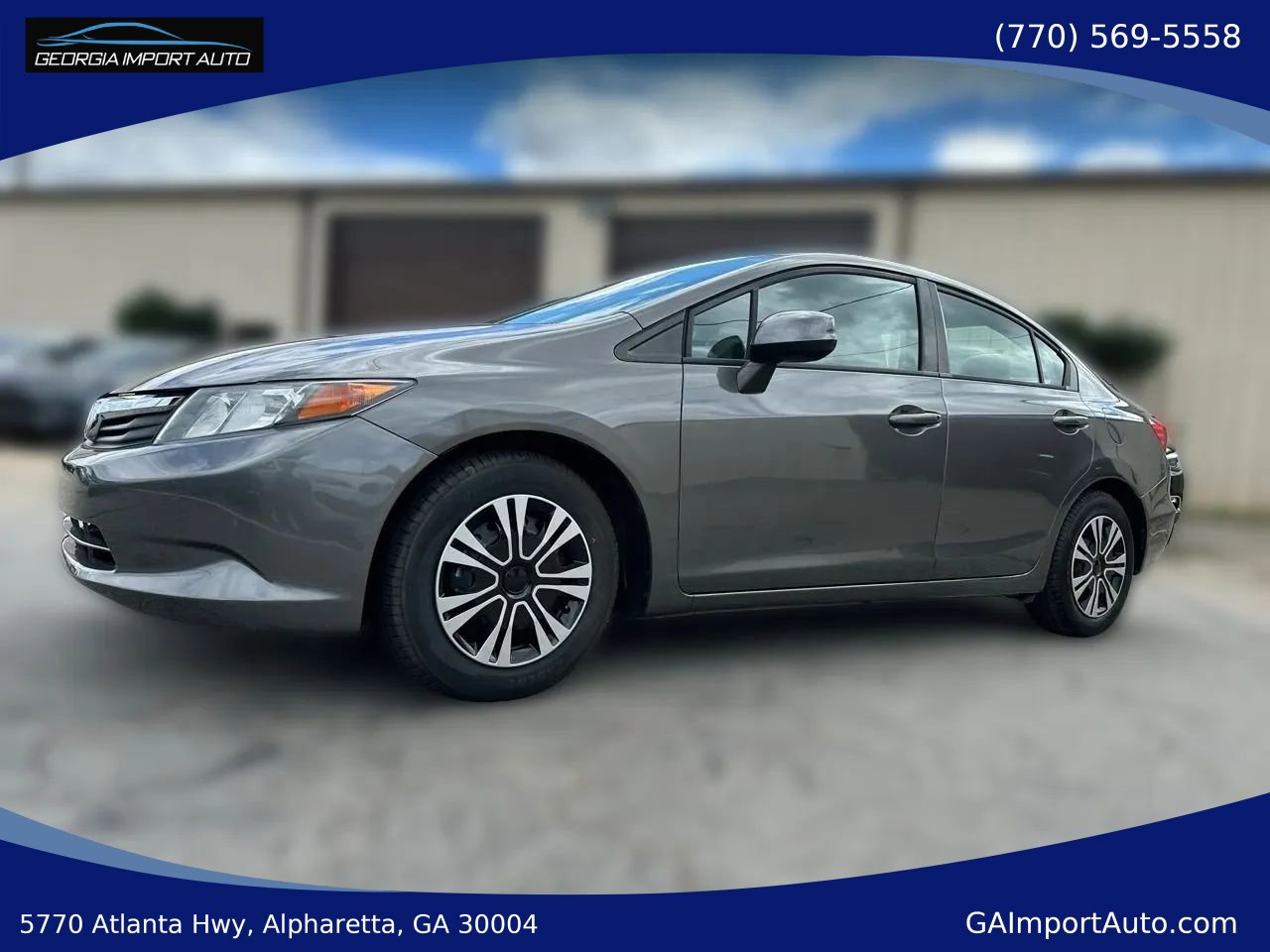 Used 2012 Honda Civic LX video 1