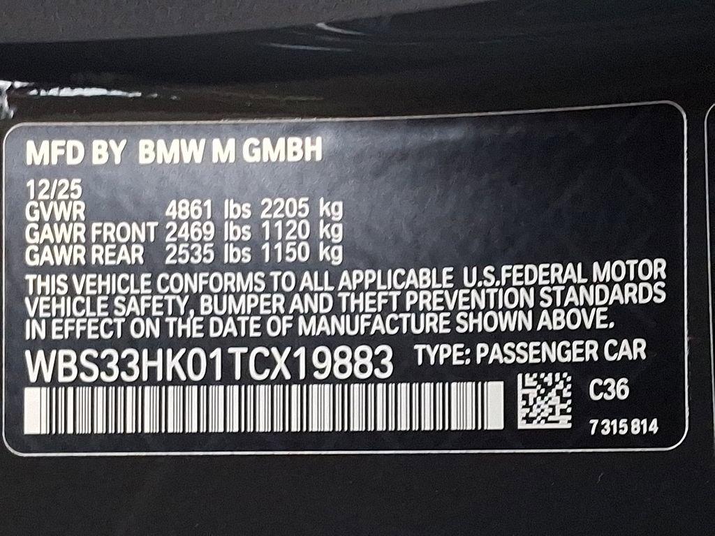 New 2026 BMW M4 xDrive Competition w/ Parking Assistance Package image 17