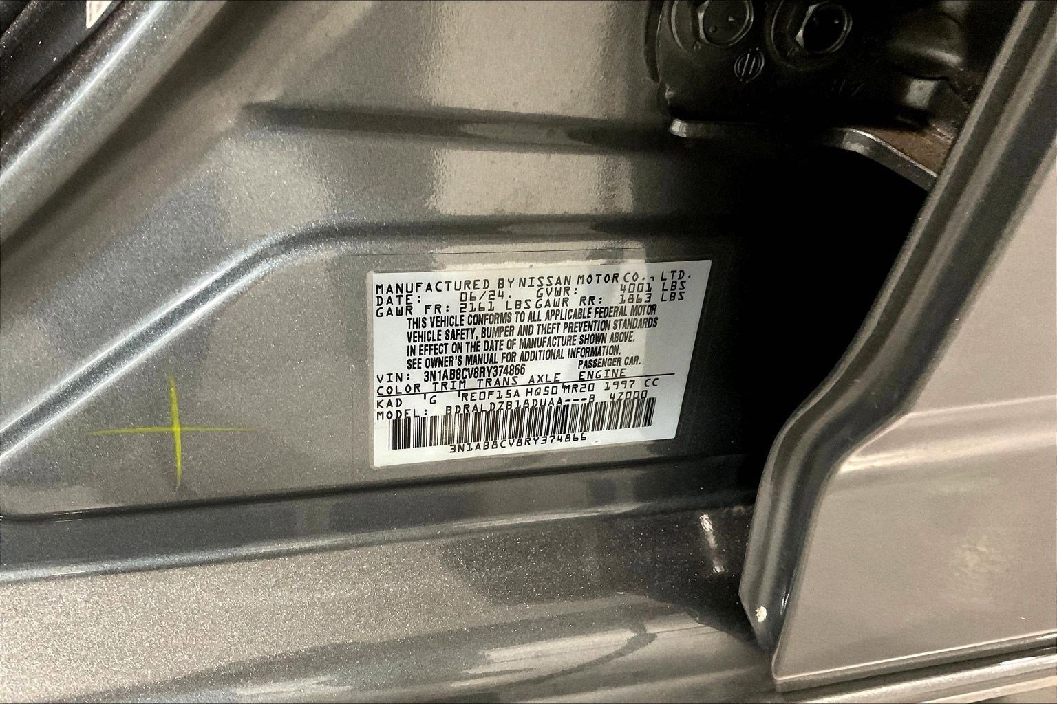 Used 2024 Nissan Sentra SV w/ All-Weather Package FWD image 19