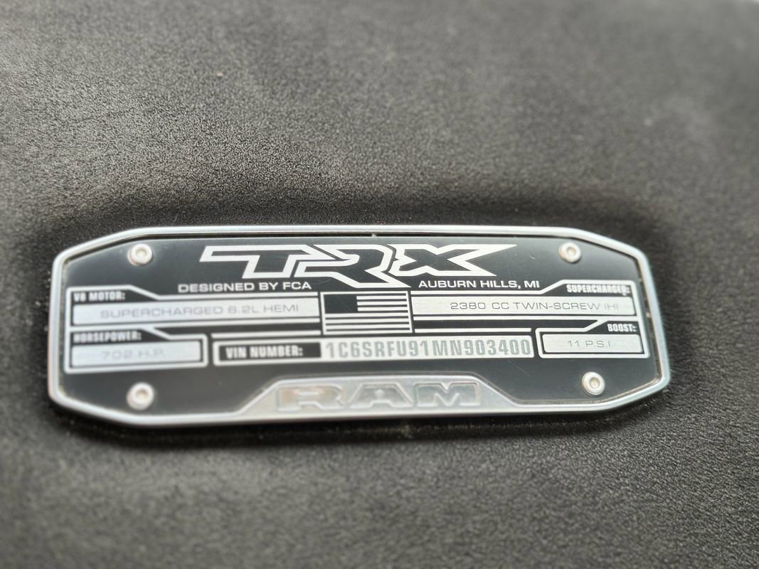 Used 2021 RAM 1500 TRX w/ TRX Level 2 Equipment Group AWD/4WD image 34