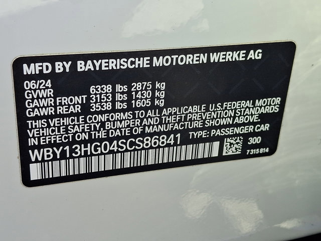 Certified 2025 BMW i5 xDrive40 w/ M Sport Package image 31